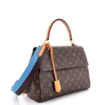 Louis Vuitton Cluny Top Handle Bag Monogram Canvas MM