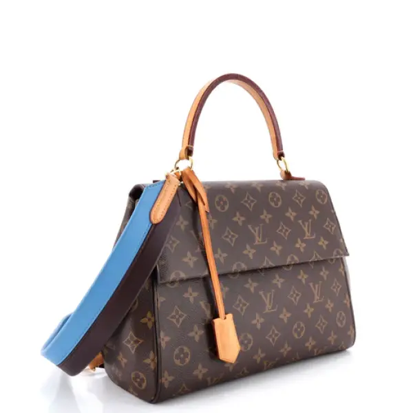 Louis Vuitton Cluny Top Handle Bag Monogram Canvas MM