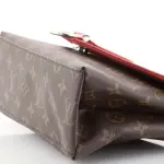 Louis Vuitton Saint Michel Handbag Monogram Canvas and Epi Leather