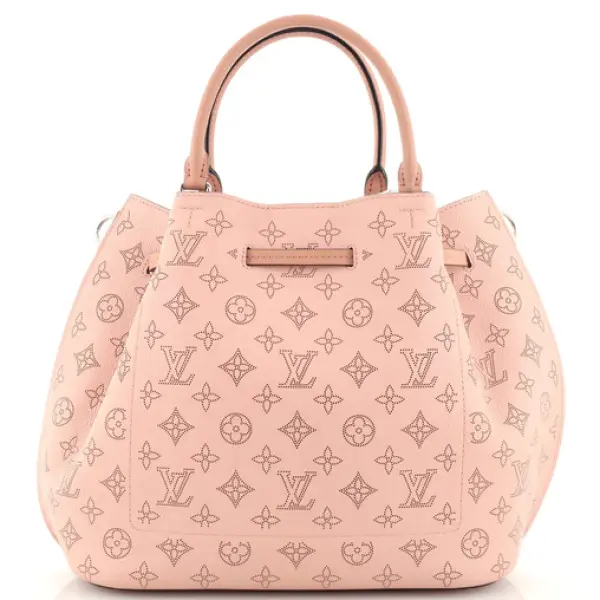 Louis Vuitton Girolata Handbag Mahina Leather
