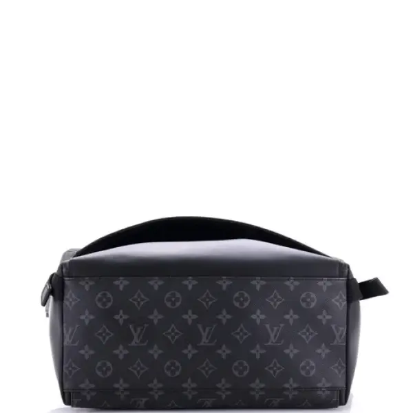 Louis Vuitton Voyager Messenger Bag Monogram Eclipse Canvas MM