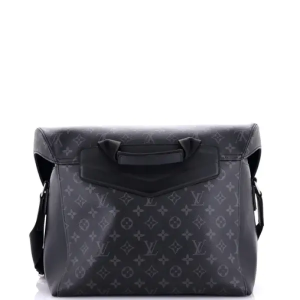 Louis Vuitton Voyager Messenger Bag Monogram Eclipse Canvas MM