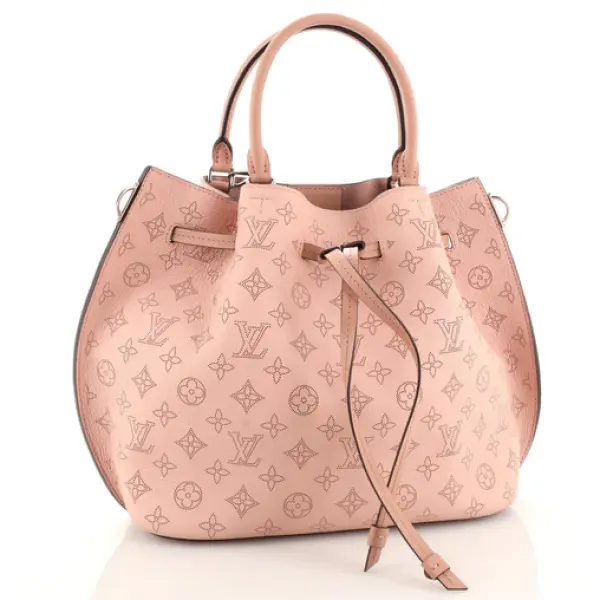 Louis Vuitton Girolata Handbag Mahina Leather