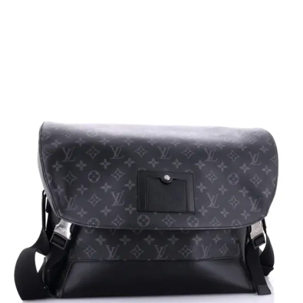 Louis Vuitton Voyager Messenger Bag Monogram Eclipse Canvas MM