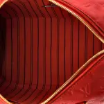 Louis Vuitton Speedy Bandouliere Bag Monogram Empreinte Leather 25