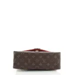 Louis Vuitton Saint Michel Handbag Monogram Canvas and Epi Leather