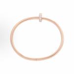 Cartier Juste un Clou Bracelet 18K Rose Gold with Diamonds