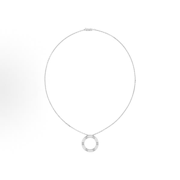 Cartier Love Necklace Series round 18k white gold necklace for men and women, a couple's style