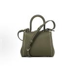 Delvaux Brillant Top Handle Bag Leather Mini
