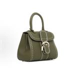 Delvaux Brillant Top Handle Bag Leather Mini