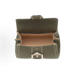 Delvaux Brillant Top Handle Bag Leather Mini