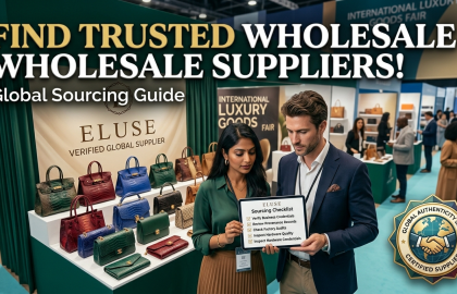 How to Find a Trusted Luxury Handbag Wholesale Supplier ?