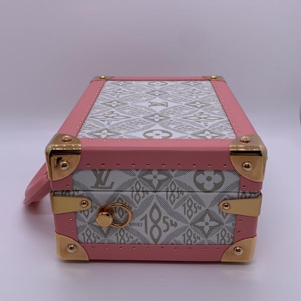 Louis Vuitton Petite Valise 1854 Pink Hard-sided Hand Trunk