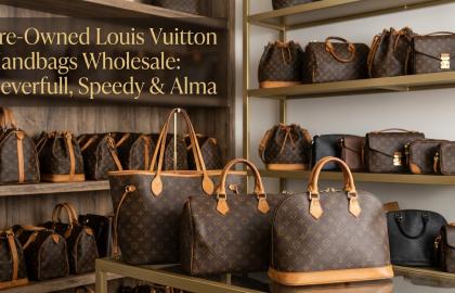 Pre-Owned Louis Vuitton Handbags Wholesale: Neverfull, Speedy & Alma ?