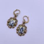 Dolce & Gabbana 18kt Yellow Gold Madonna earrings