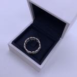 De Beers Enchanted Lotus White Gold Pave Diamond Ring