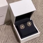 De Beers Enchanted Lotus Stud Earrings in 18K Rose Gold with Pavé Diamonds