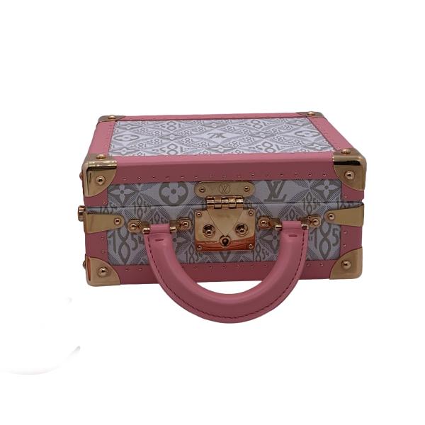 Louis Vuitton Petite Valise 1854 Pink Hard-sided Hand Trunk