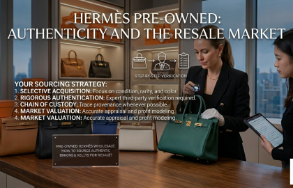Pre-Owned Hermès Wholesale: How to Source Authentic Birkins & Kellys for Resale ?