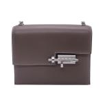 Hermes Verrou Mini Étain Box Leather Palladium Hardware