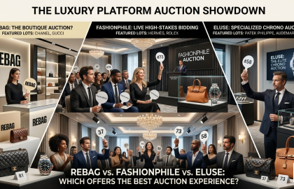 Rebag vs Fashionphile vs Eluse: Which Luxury Platform Offers the Best Auction Experience?