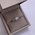 De Beers Portraits of Nature Butterfly Full Diamond White Gold Ring