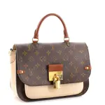 Louis Vuitton Vaugirard Handbag Monogram Canvas with Leather
