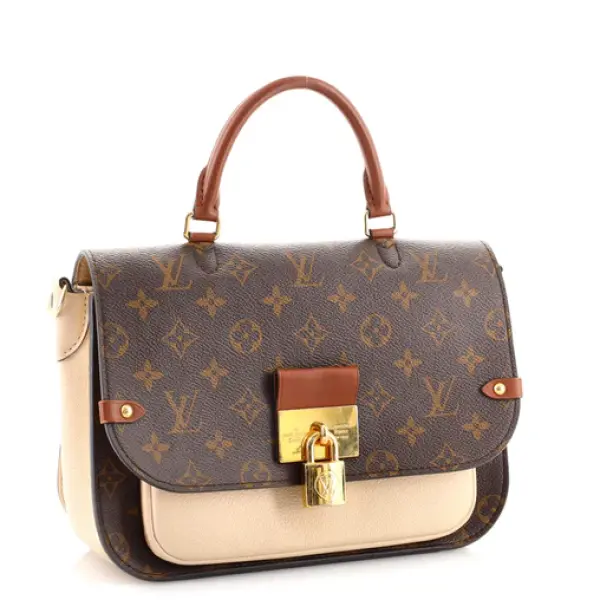 Louis Vuitton Vaugirard Handbag Monogram Canvas with Leather