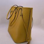 Louis Vuitton Neverfull MM Yellow Epi Leather Tote Bag