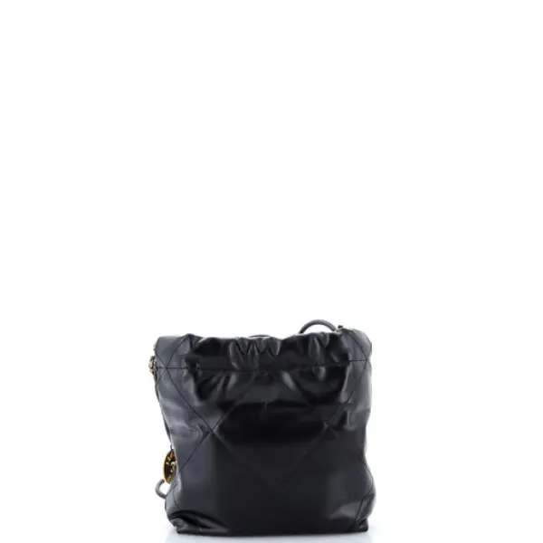 Chanel 22 Chain Hobo Quilted Calfskin Mini