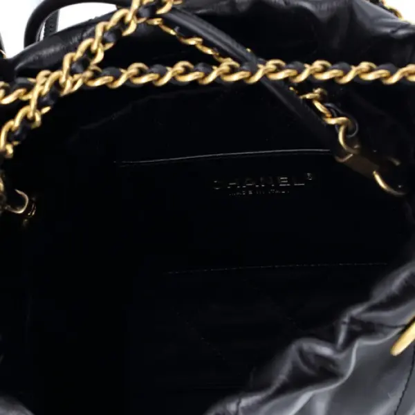Chanel 22 Chain Hobo Quilted Calfskin Mini