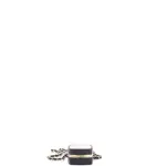 Chanel CC Make-Up Box Clutch with Chain Quilted Lambskin and Metal Mini