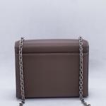 Hermes Verrou Mini Étain Box Leather Palladium Hardware