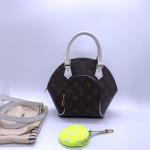 Louis Vuitton Ellipse Monogram Coated Canvas Brown Shell Bag
