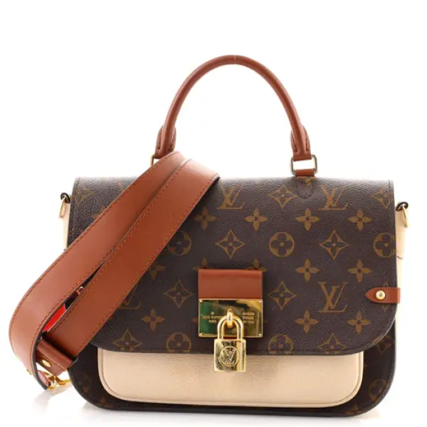 Louis Vuitton Vaugirard Handbag Monogram Canvas with Leather