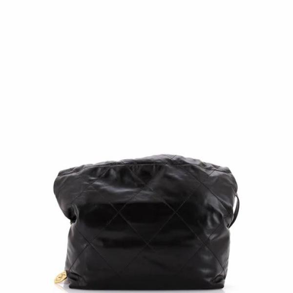 Chanel 22 Chain Hobo Quilted Calfskin Small