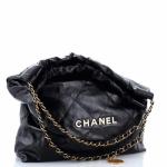 Chanel 22 Chain Hobo Quilted Calfskin Medium