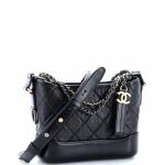 Chanel Gabrielle Hobo Quilted Aged Calfskin Small