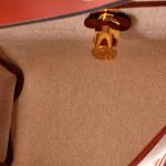 Hermes Herbag Zip Relief Brides de Gala Toile and Leather 31