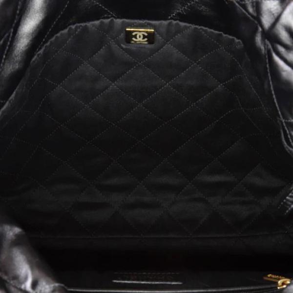 Chanel 22 Chain Hobo Quilted Calfskin Small