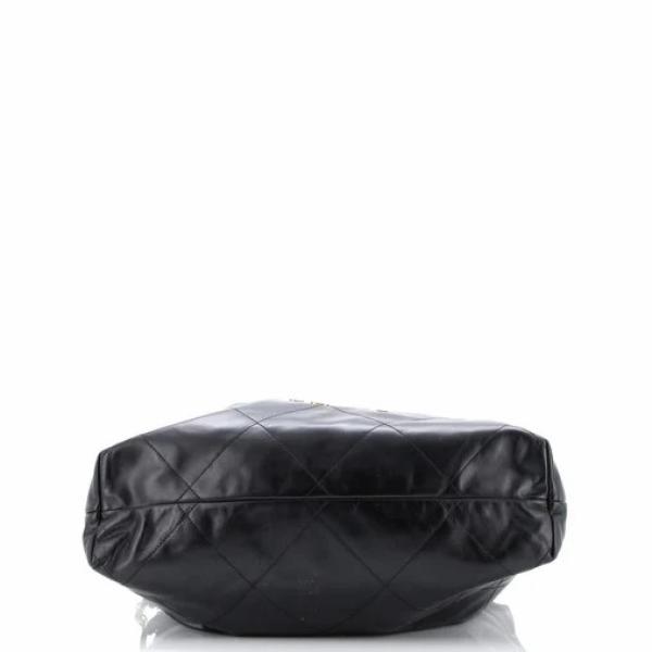 Chanel 22 Chain Hobo Quilted Calfskin Large