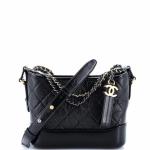 Chanel Gabrielle Hobo Quilted Aged Calfskin Small