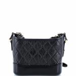 Chanel Gabrielle Hobo Quilted Aged Calfskin Small