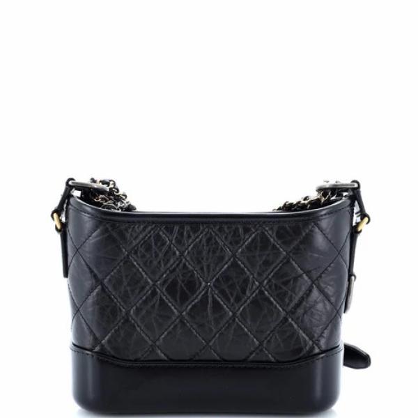 Chanel Gabrielle Hobo Quilted Aged Calfskin Small