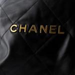 Chanel 22 Chain Hobo Quilted Calfskin Large