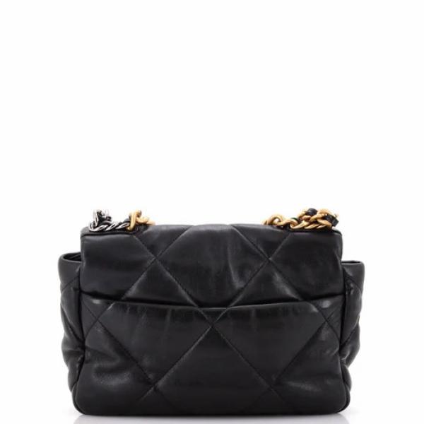 Chanel 19 Flap Bag Quilted Leather Medium