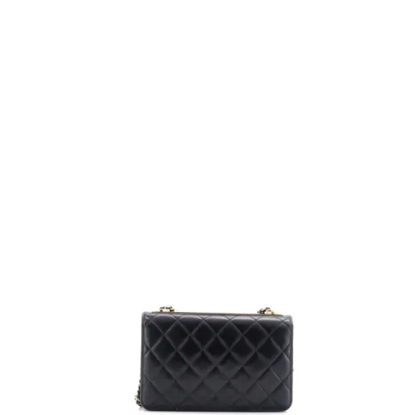 Chanel Trendy CC Wallet on Chain Quilted Lambskin
