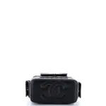 Chanel Quilted Polly Pocket Top Vanity Quilted Caviar East West