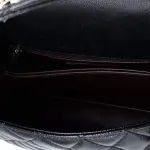 Chanel Coco Top Handle Bag Quilted Caviar Mini