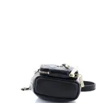 Chanel Business Affinity Drawstring Bucket Bag Quilted Caviar Mini